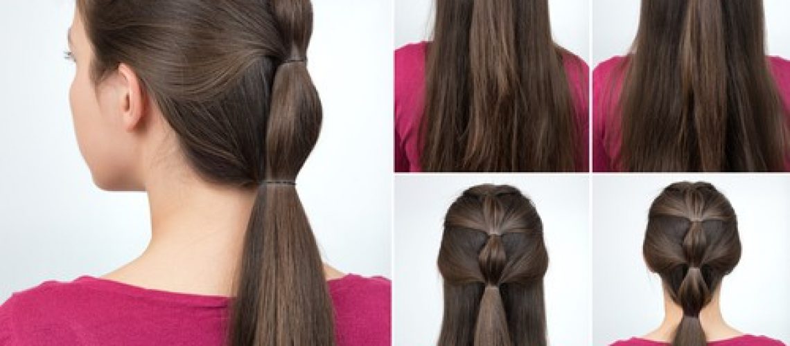 hairstyle pony tail tutorial to prevent headlice