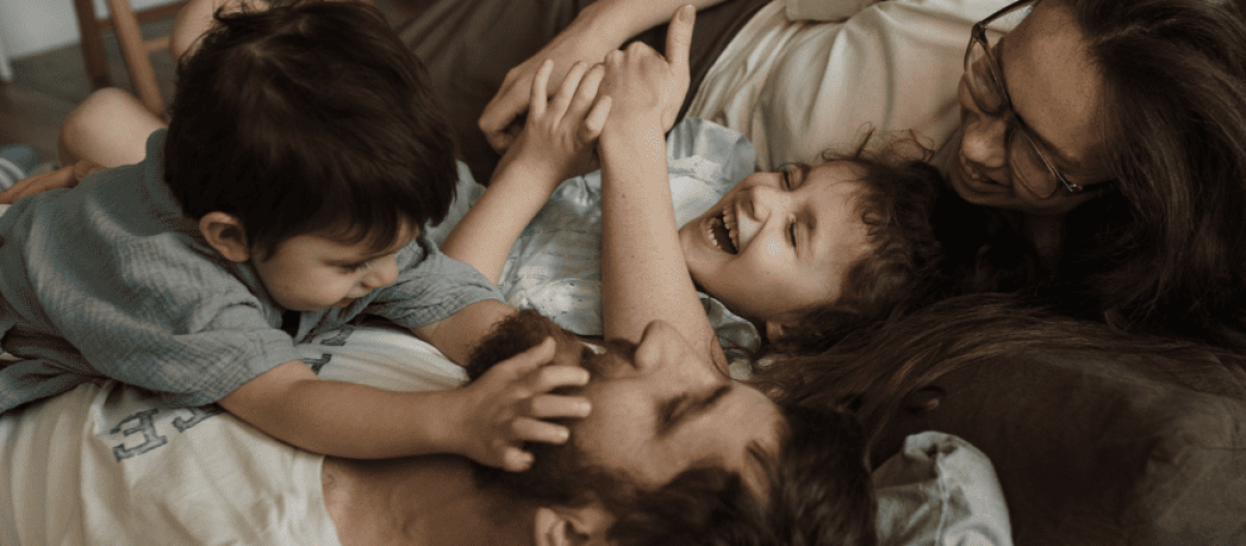 Family spending time together